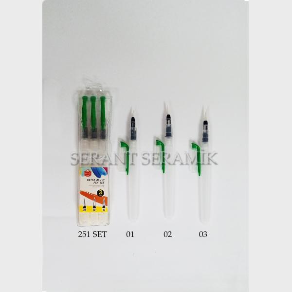 251-2 Tüplü Fırça Seti